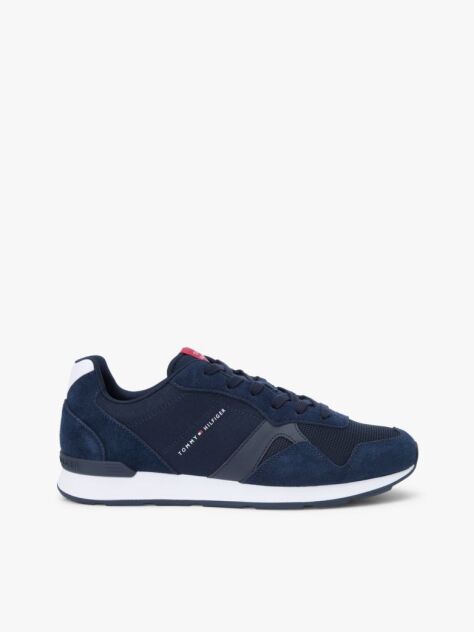 Μπλε Sneakers Με Μίξη Υφών  Άνδρες