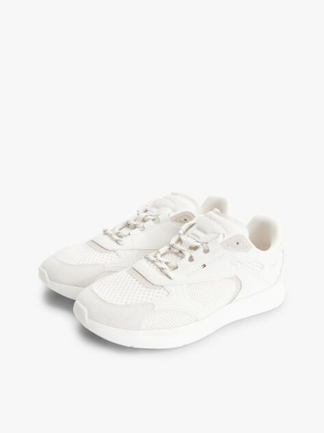 Άσπρο Υφασμάτινα Sneakers  Άνδρες