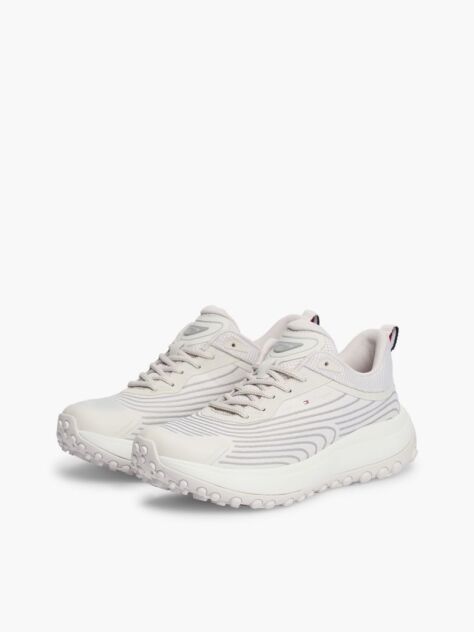 Grey Outdoor Jacquard Knit Sneakers  Women