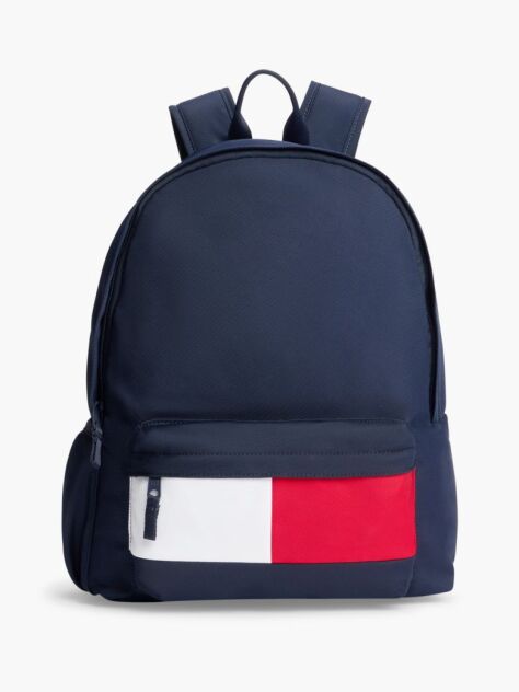 Blue Kids' Essential Signature Colour-Blocked Pocket Backpack  Kids Unisex