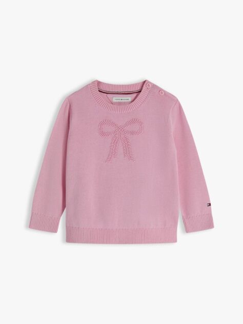 Pink Essential Intarsia Jumper  Newborn