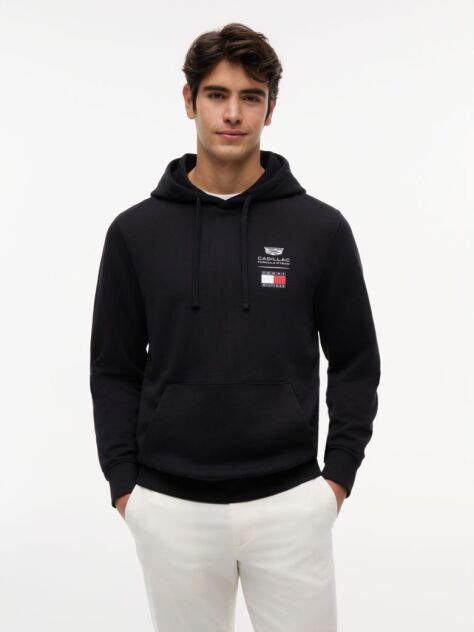 Black TH x Cadillac Formula 1® Team Logo Hoody  Unisex