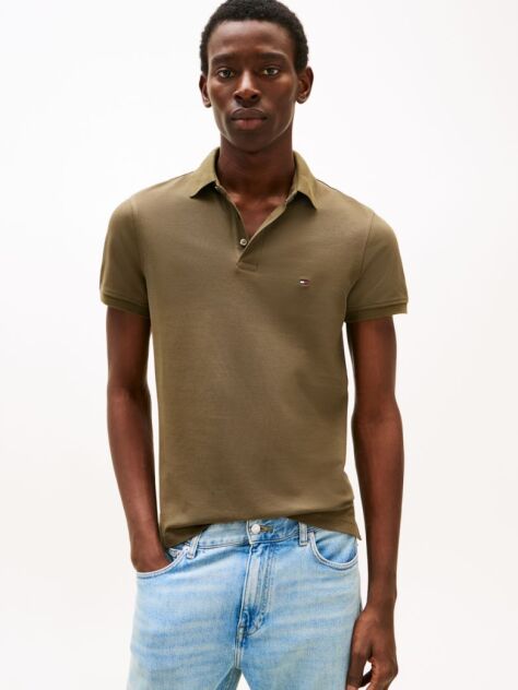 Green 1985 Organic Cotton Slim Fit Polo  Men