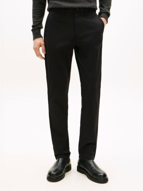 Black 1985 Collection Denton Fitted Chinos  Men