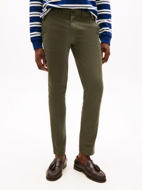 Green Bleecker Slim Chinos  Men