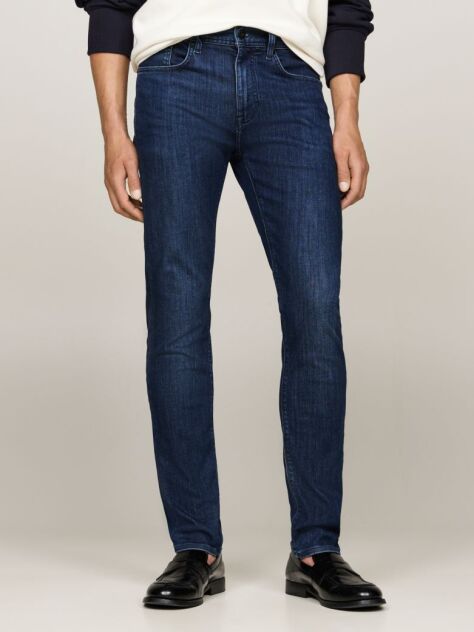 Blue TH Flex Bleecker Slim Jeans  Men