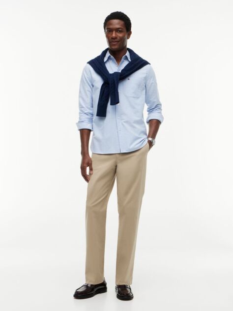 Multi Regular Fit Oxford Dobby Shirt  Men