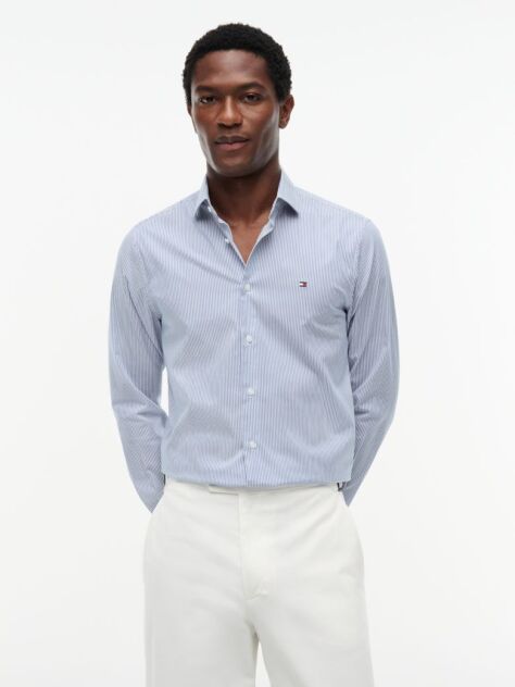 Multi Slim Fit Stripe Shirt  Men