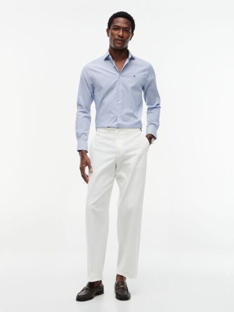 Multi Slim Fit Stripe Shirt  Men