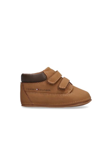 Brown Velcro Bootie  Boys