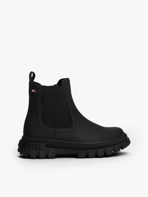 Black Flag Cleat Chelsea Boots  Kids Unisex