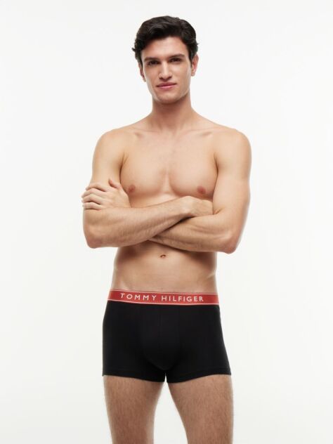 Multi 3-Pack Essential Logo Waistband Trunks  Men