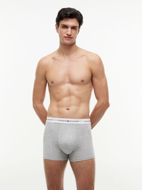 Multi 3-Pack Signature Repeat Logo Waistband Trunks  Men