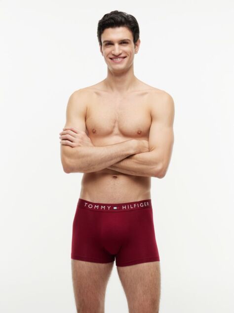 Multi 3-Pack TH Original Logo Waistband Trunks  Men