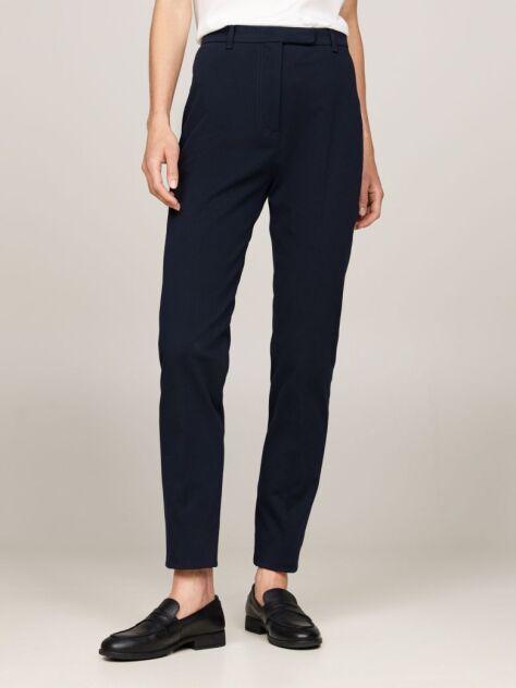 Multi Gabardine Slim Trousers  Women