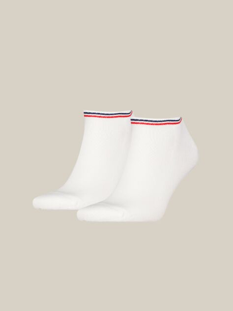 White Unisex Sneaker socks 2 pack  Unisex
