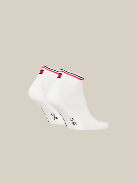 White Unisex Sneaker socks 2 pack  Unisex