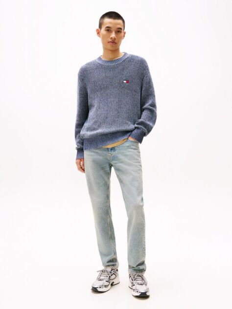 Denim Ryan Distressed Slim Straight Leg Jeans  Men