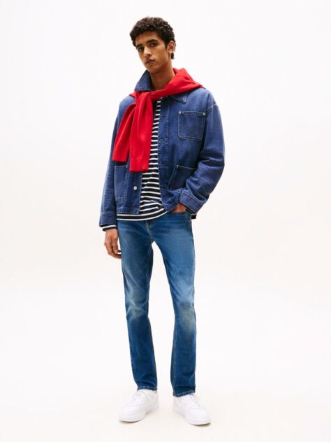 Denim Scanton Whiskered Slim Jeans  Men