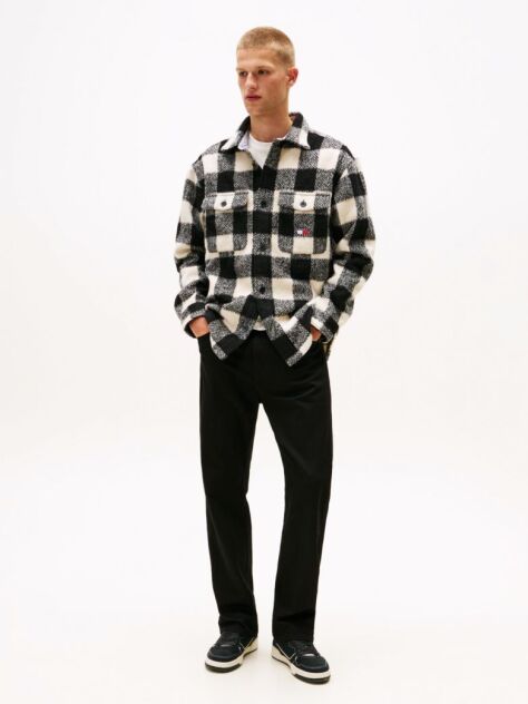 Denim Otis Overdyed Black Straight Leg Jeans  Men