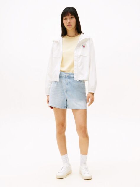 Denim Loose Paperbag Denim Shorts  Women