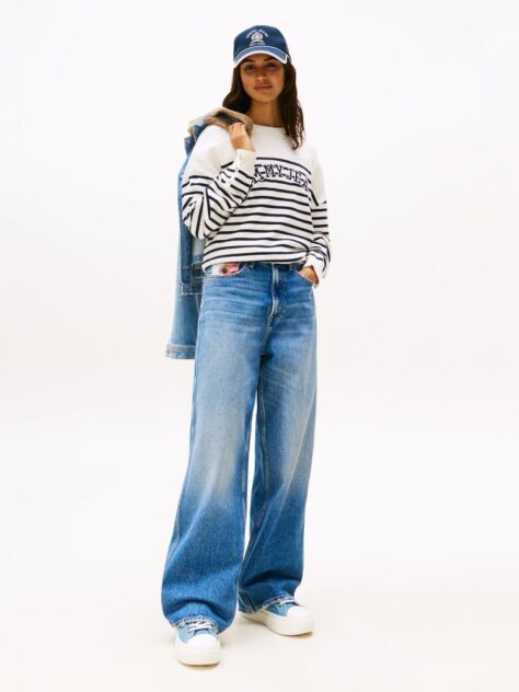 Denim Claire High Rise Wide Leg Jeans  Women