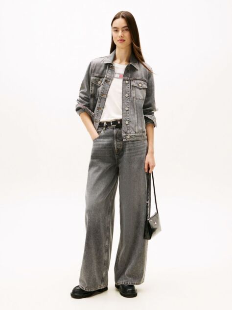 Denim Loose Τζιν Σε Φαρδιά Γραμμή Με Κανονική Μέση  Γυναίκες