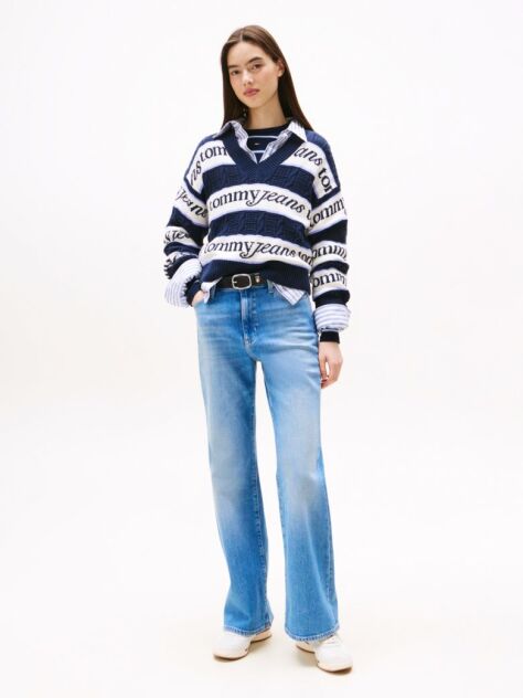 Denim High Rise Flared Leg Jeans  Women