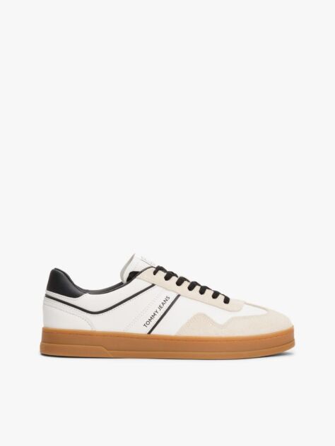 Multi The Greenwich Mixed Texture Trainers  Men