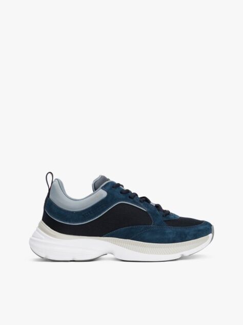 Μπλε Μοντέρνα Sneakers Με Υφή Σε Αντίθεση  Άνδρες