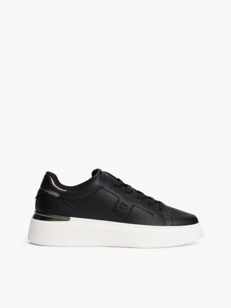 Μαύρο Sneaker Με Πλατφόρμα  Γυναίκες