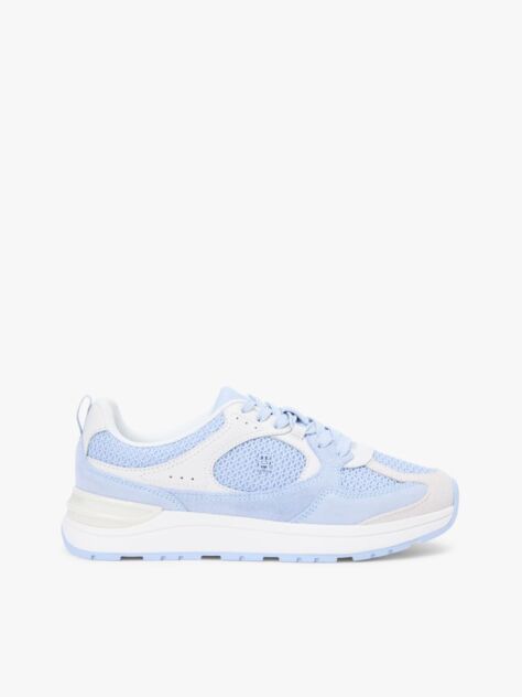 Multi Tonal TH Monogram Mixed Texture Trainers  Women