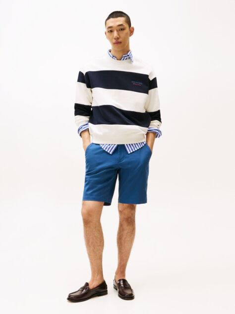 Blue 1985 Essential Harlem Relaxed Fit Bermuda Shorts  Men