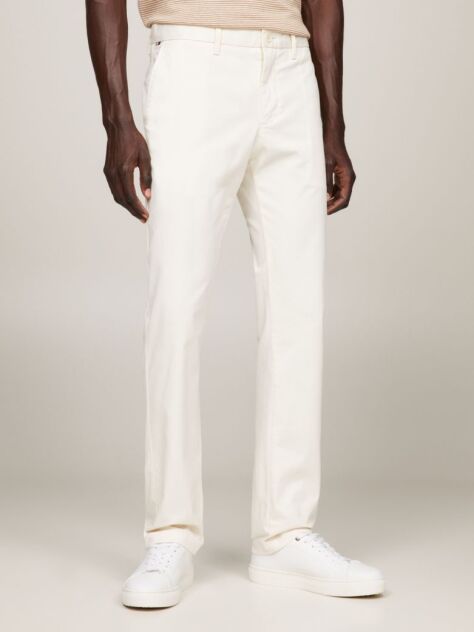 White 1985 Collection Denton Fitted Chinos  Men