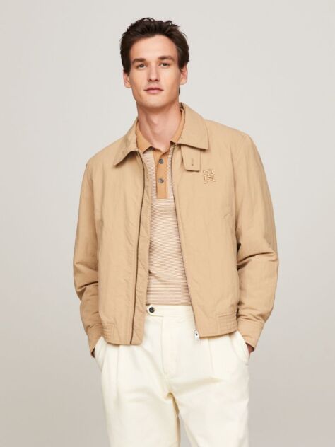 Beige TH Warm Water Repellent Ivy Jacket  Men