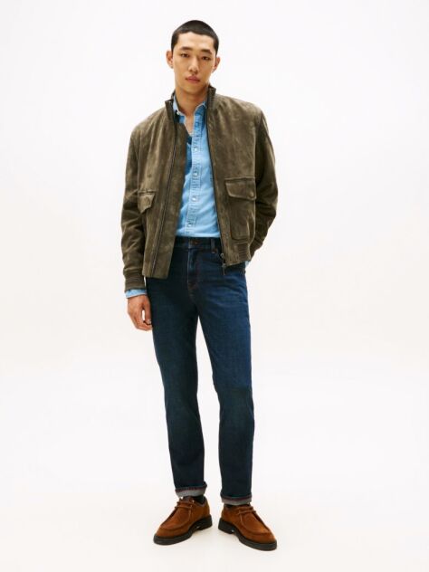 Blue Straight Denton Bleecker Jeans  Men