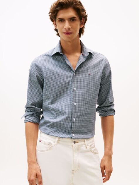 Multi Color Ground Gingham Regular Shirt  Men