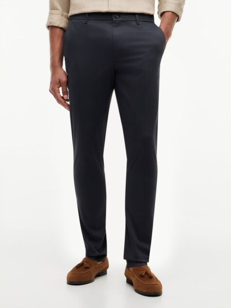 Μπλε Bleecker Slim Παντελόνι Chino  Άνδρες