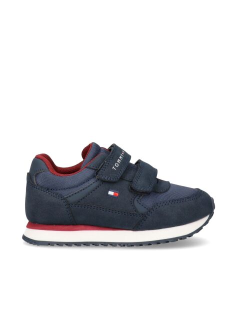 Μπλε Sneakers Με Χαμηλό Κόψιμο Και Velcro  Παιδί Unisex