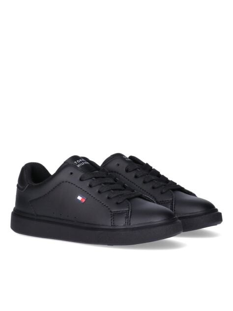 Μαύρο Sneakers Με Σημαία  Παιδί Unisex