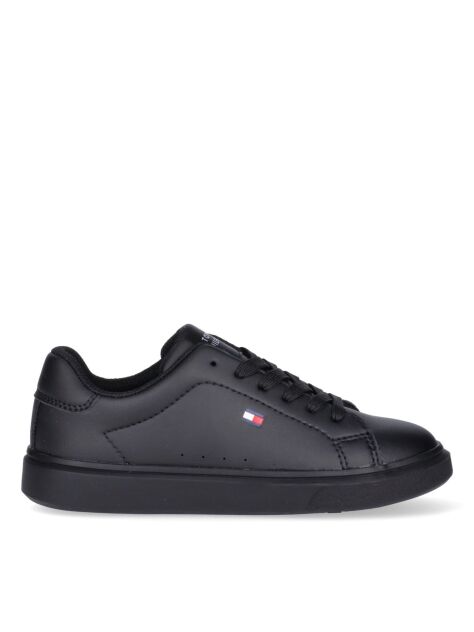 Μαύρο Sneakers Με Σημαία  Παιδί Unisex