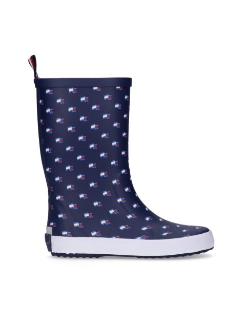 Blue Flag Rain Boots  Kids Unisex