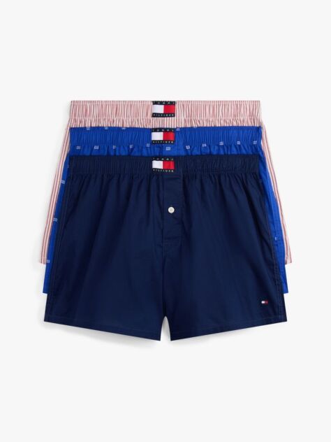 Multi 3-Pack Heritage Print Woven Boxer Shorts  Men