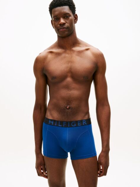 Multi 3-Pack Logo Waistband Trunks  Men