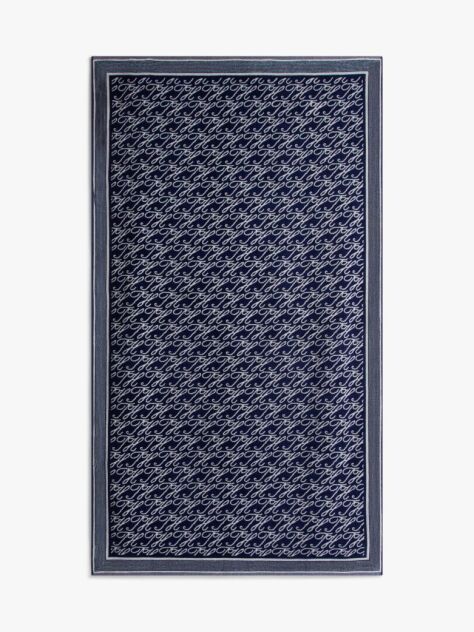 Μπλε Essential Πετσέτα Θαλάσσης Με Νηματοβαφή  Unisex