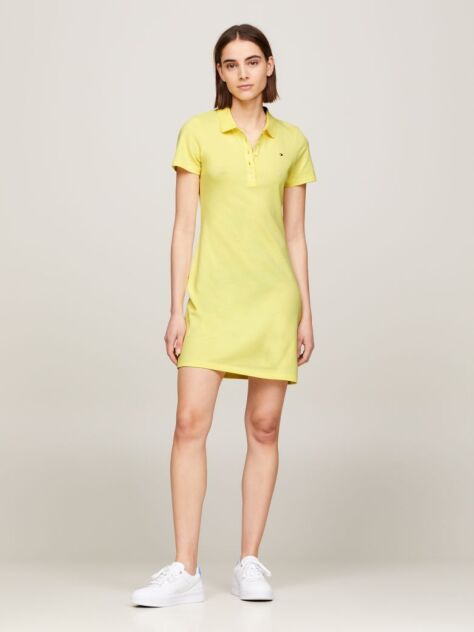 Yellow 1985 Collection Slim Fit Polo Dress  Women