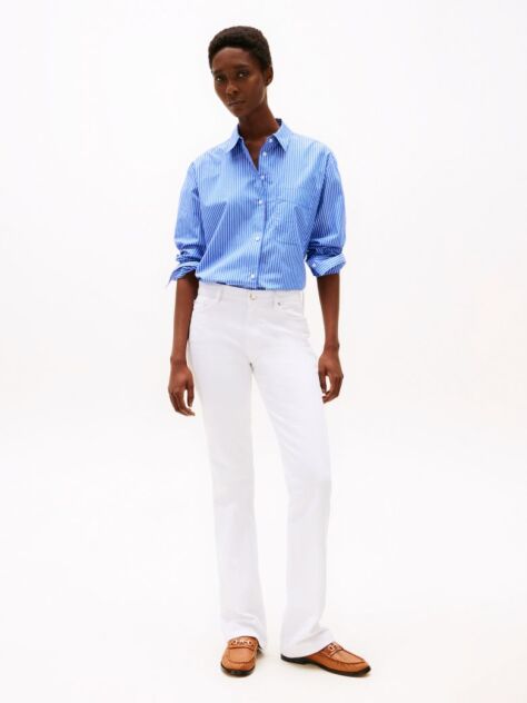 White White Mid Rise Bootcut Jeans  Women