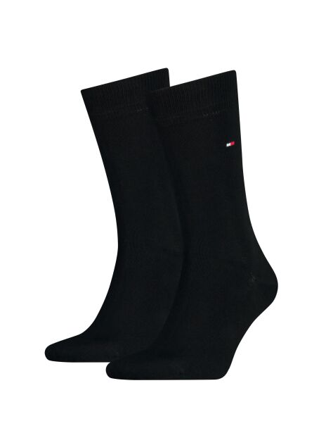 Black 2-Pack Cotton Blend Socks  Men