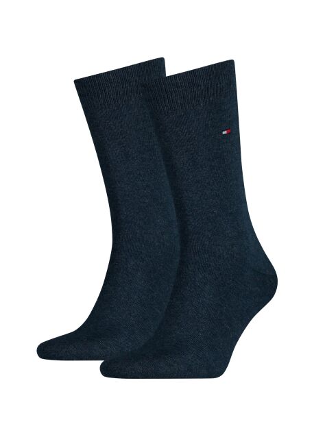 Blue 2-Pack Cotton Blend Socks  Men