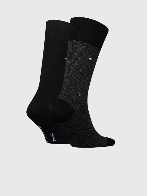 Μαύρο Tommy Hilfiger Ανδρικές Κάλτσες Classic 2 Ζεύγη  Άνδρες